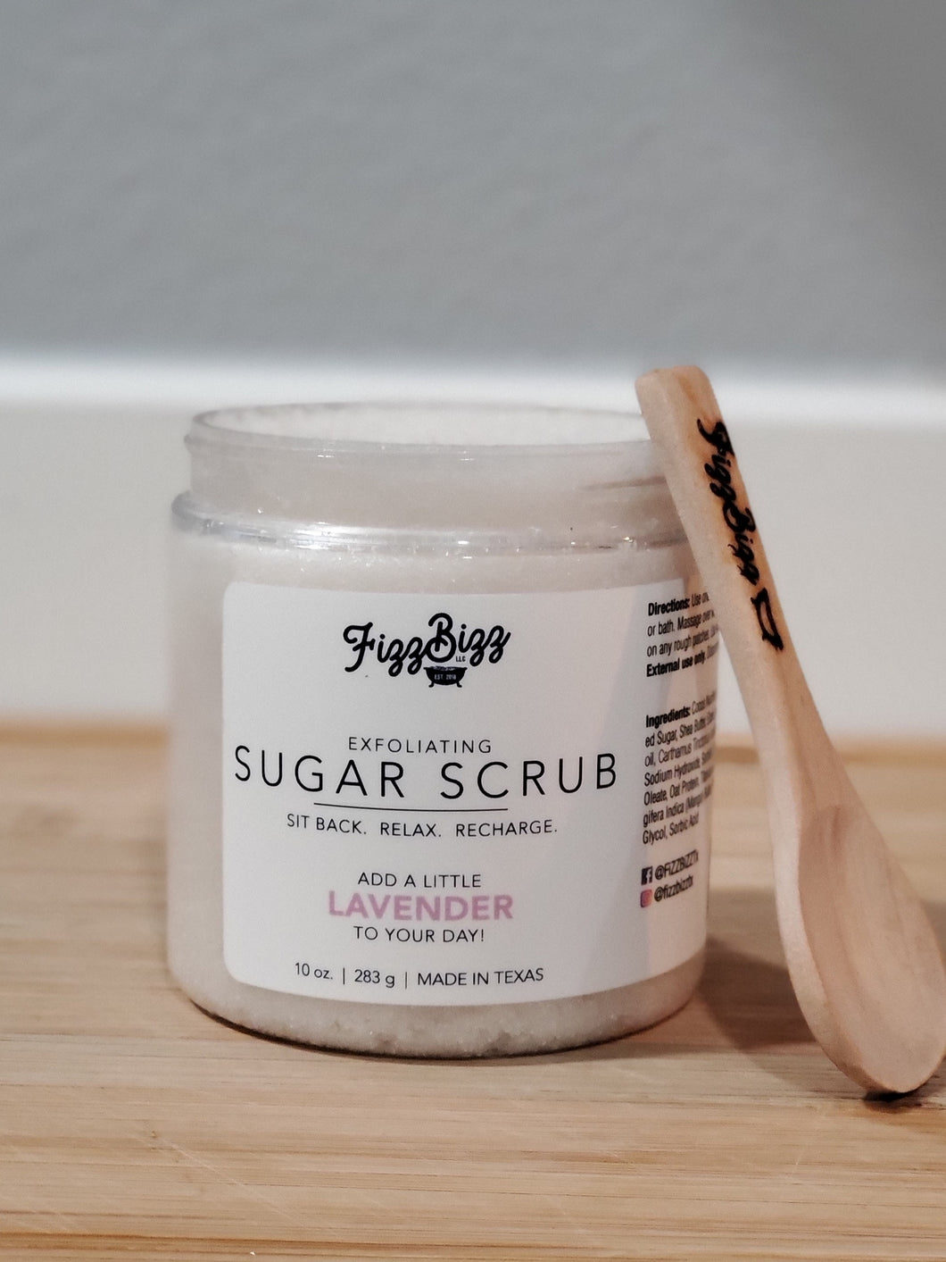 Sugar Scrub - 10 oz Jar
